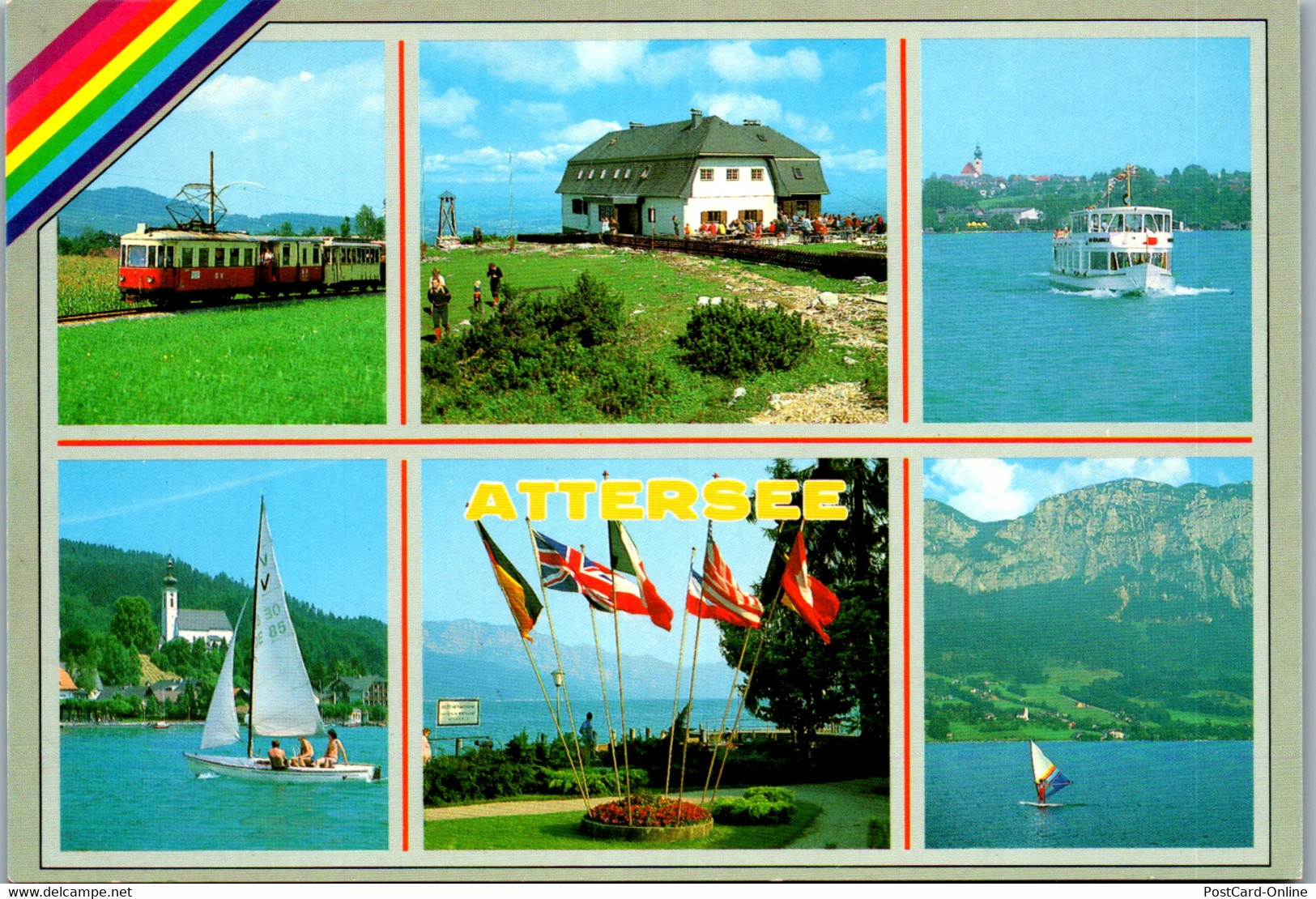 36748 - Oberösterreich - Attersee , Mehrbildkarte - Nicht Gelaufen - Attersee-Orte