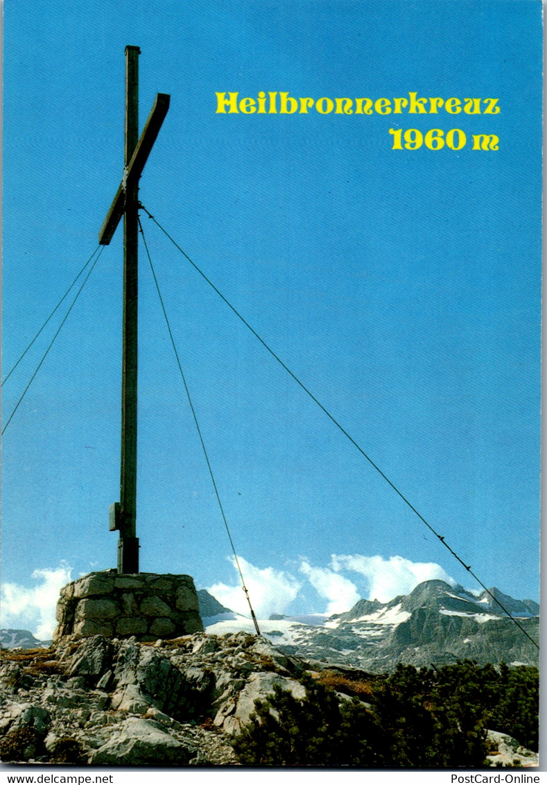 36802 - Oberösterreich - Obertraun , Heilbronnerkreuz Mit Blick Gegen Dachstein - Nicht Gelaufen - Traun