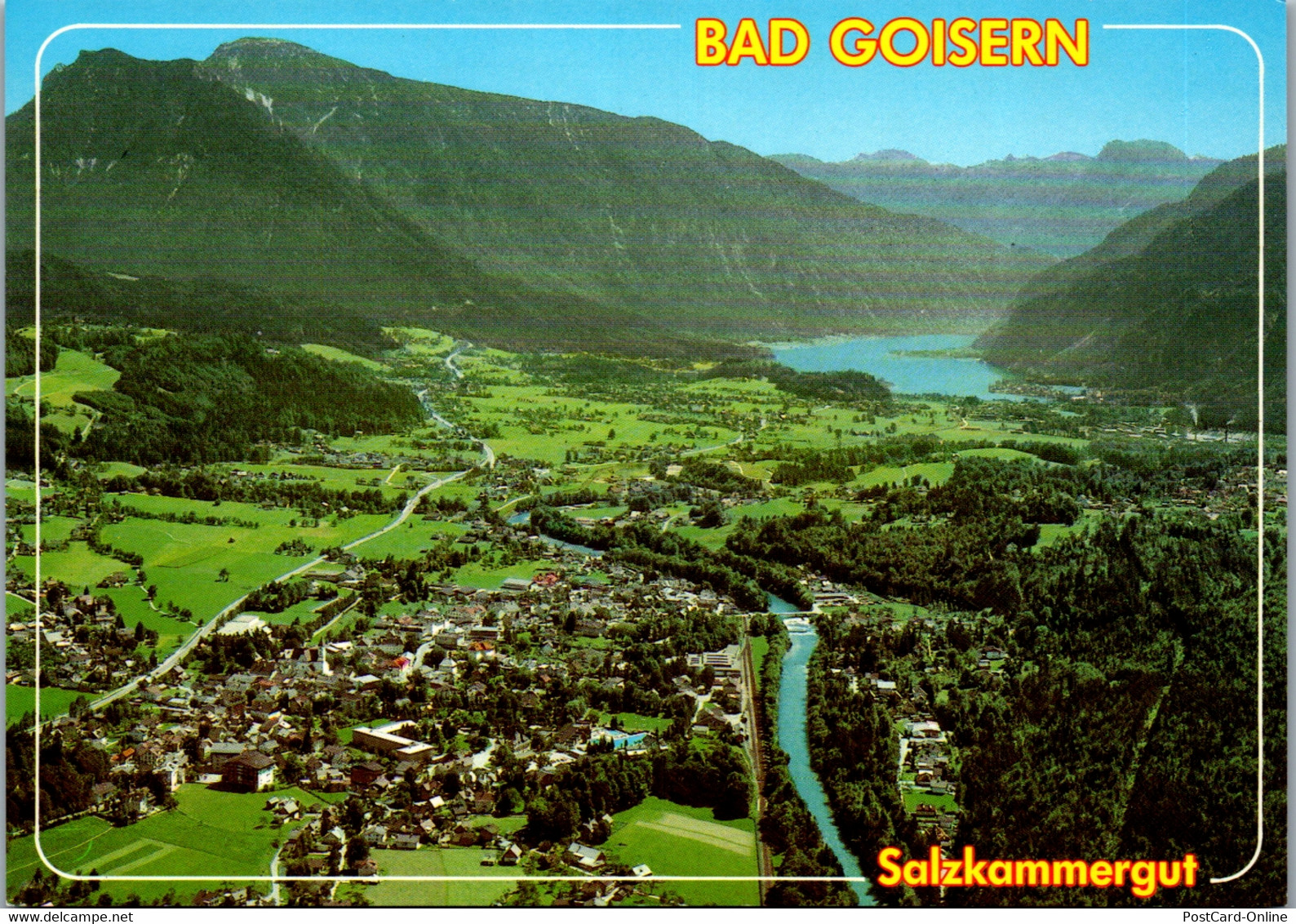 36834 - Oberösterreich - Bad Goisern Mit Hallstättersee , Panorama - Nicht Gelaufen - Bad Goisern