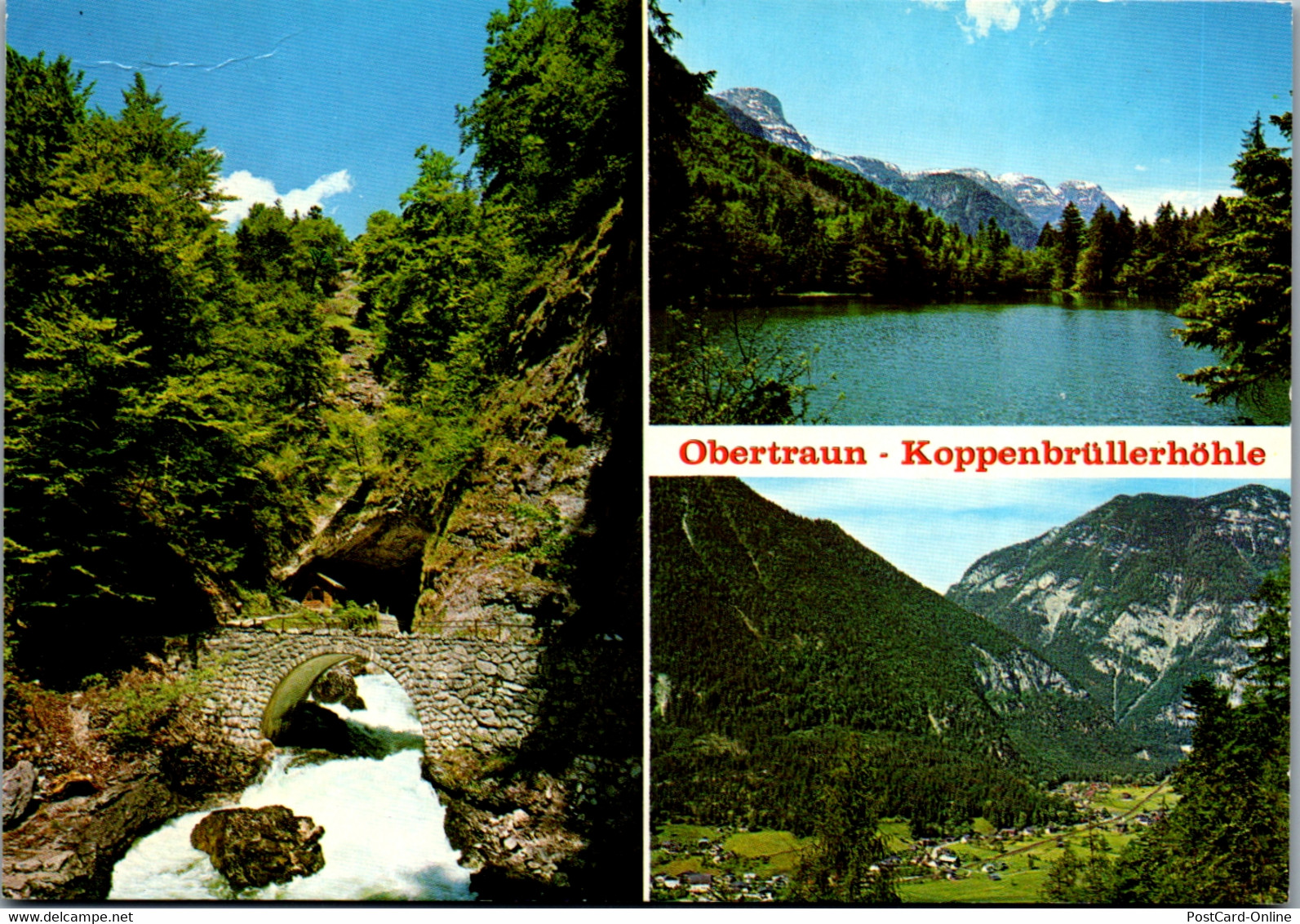 36844 - Oberösterreich - Obertraun , Koppenbrüllerhöhle , Koppenwinkellacke , Reith - Gelaufen - Traun