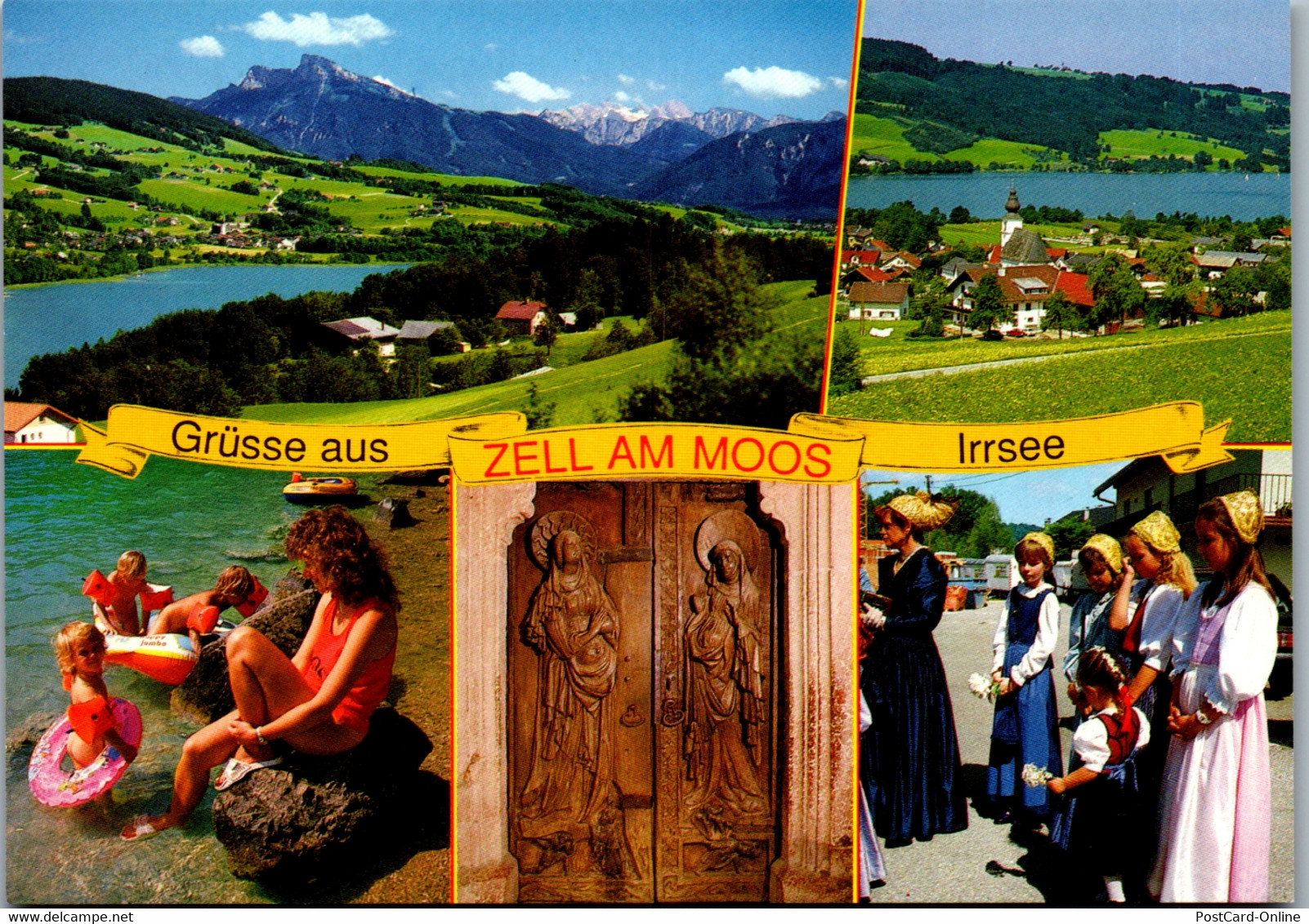 36888 - Oberösterreich - Zell Am Moos , Irrsee , Zellersee , Kirche Irrsdorf - Nicht Gelaufen - Vöcklabruck