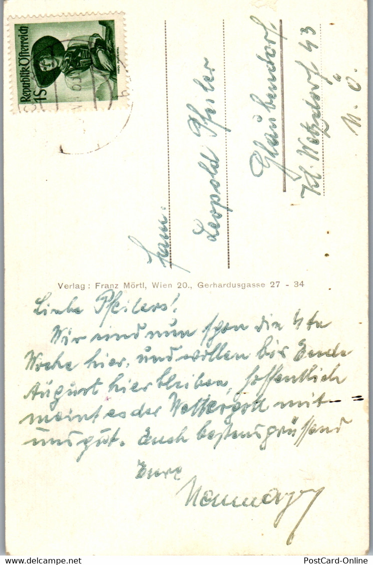 36897 - Niederösterreich - Maria Dreieichen , Gnadenkirche , Partie Vom Bründl , Inneres Der Kirche - Gelaufen - Rosenburg