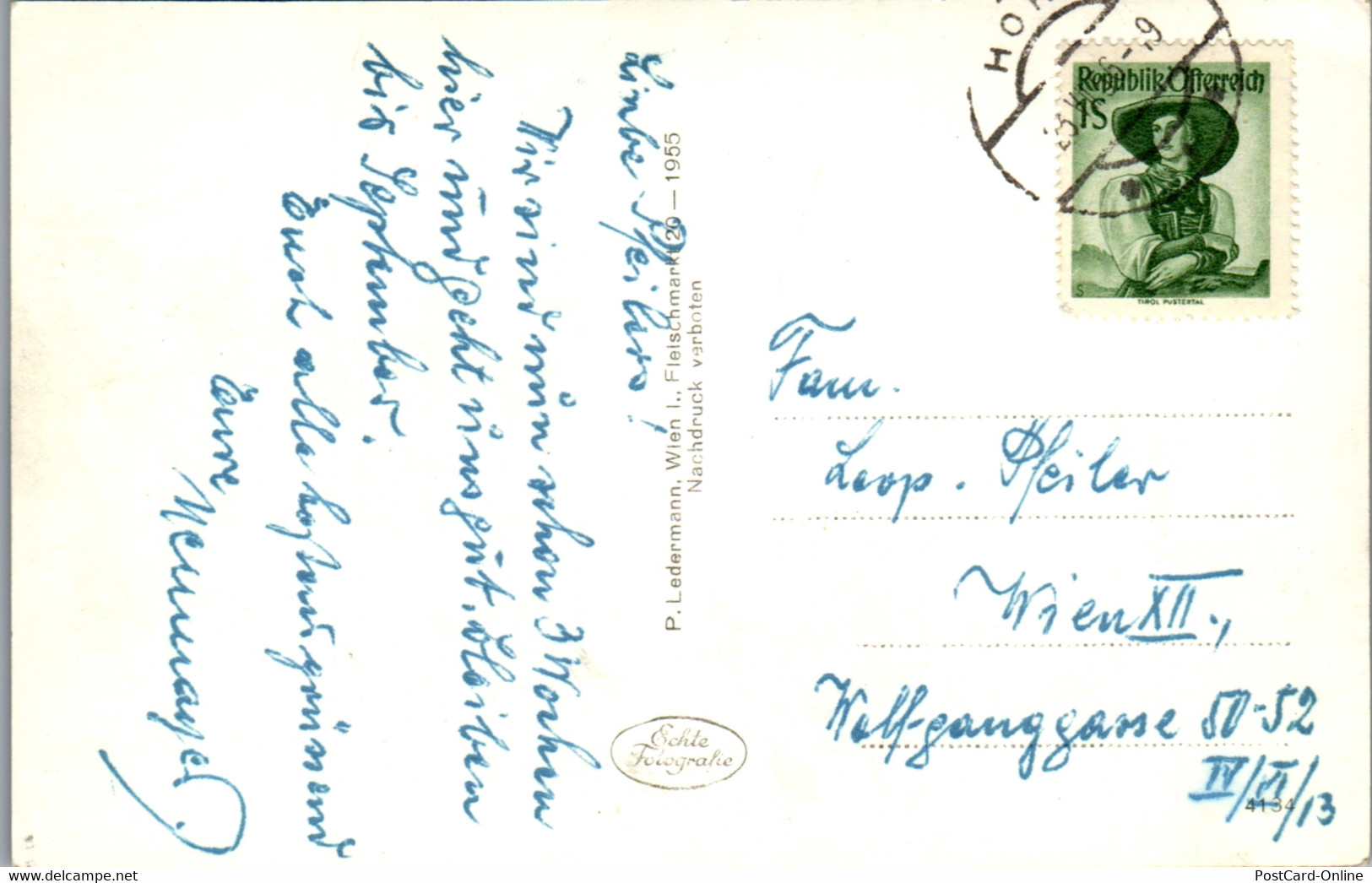 36898 - Niederösterreich - Maria Dreieichen , Franz Kordyna Gasthof Cafe - Gelaufen 1955 - Rosenburg