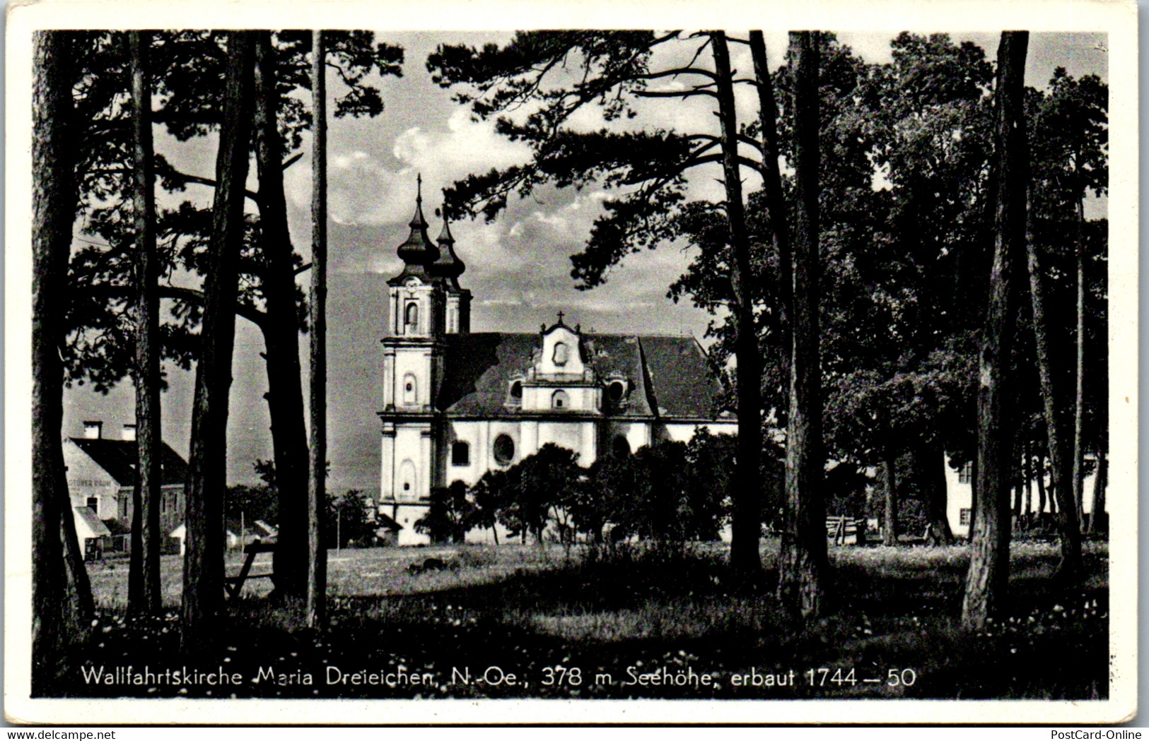 36899 - Niederösterreich - Maria Dreieichen , Wallfahrtskirche - Gelaufen 1957 - Rosenburg