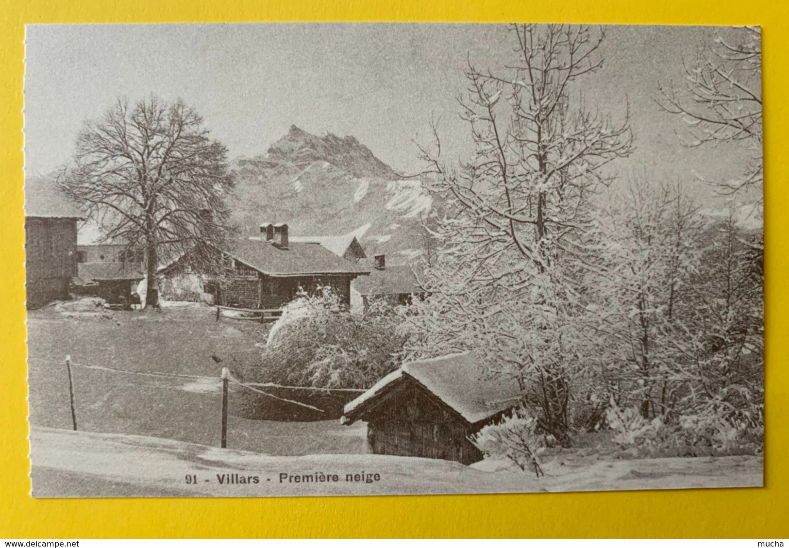 18005 - Villars Première Neige Reproduction - Premier