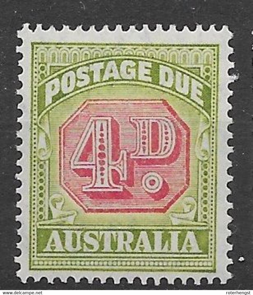 Australia Mlh * 1938 17 Euros Low Hinge Trace - Postage Due