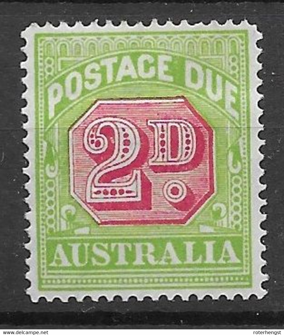 Australia 1931 Mh* 18 Euros CA Wtm - Segnatasse