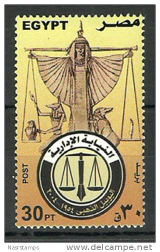 Egypt - 2004 - ( Administrative Attorneys, 50th Anniv. ) - MNH (**) - Nuevos