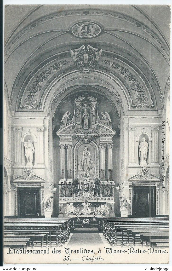 Wavre-Notre-Dame - Onze-Lieve-Vrouw-Waver - Institut Des Ursulines - Chapelle - 1907 - Sint-Katelijne-Waver