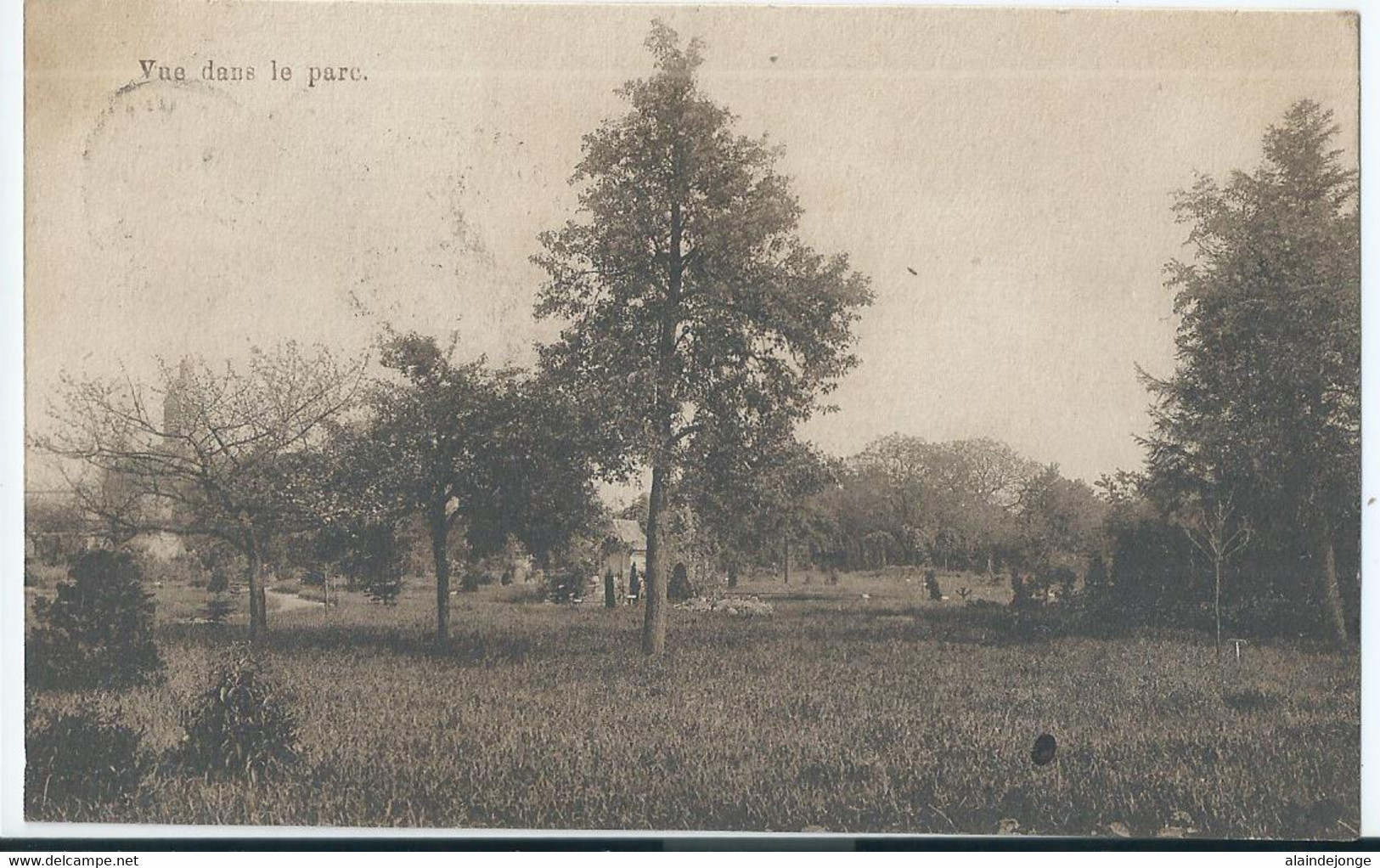 Wavre-Notre-Dame - Onze-Lieve-Vrouw-Waver - Institut Des Ursulines - Vue Dans Le Parc - 1927 - Sint-Katelijne-Waver