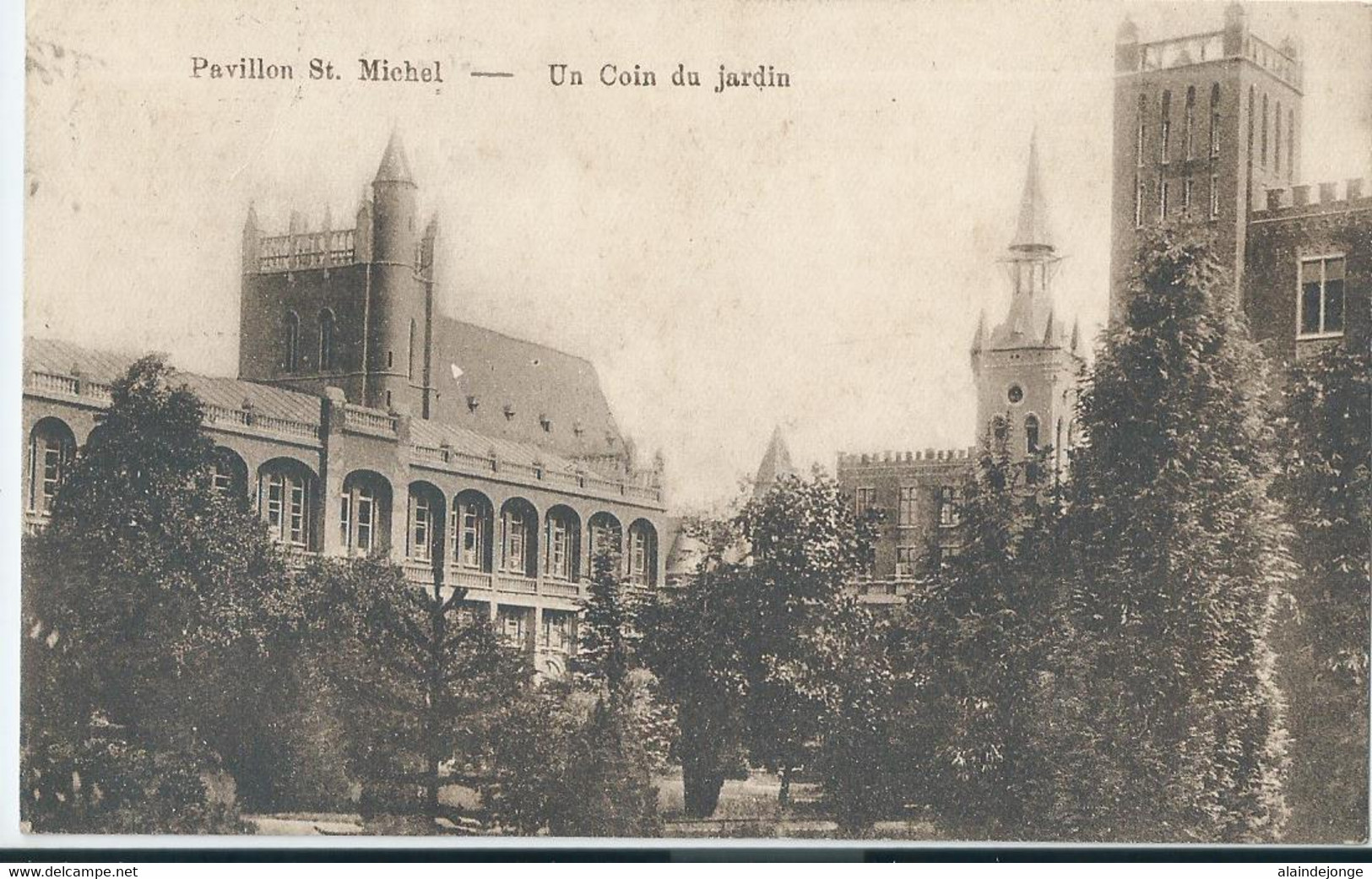 Wavre-Notre-Dame - Onze-Lieve-Vrouw-Waver - Institut Des Ursulines - Pavillon St. Michel - Un Coin Du Jardin - 1925 - Sint-Katelijne-Waver