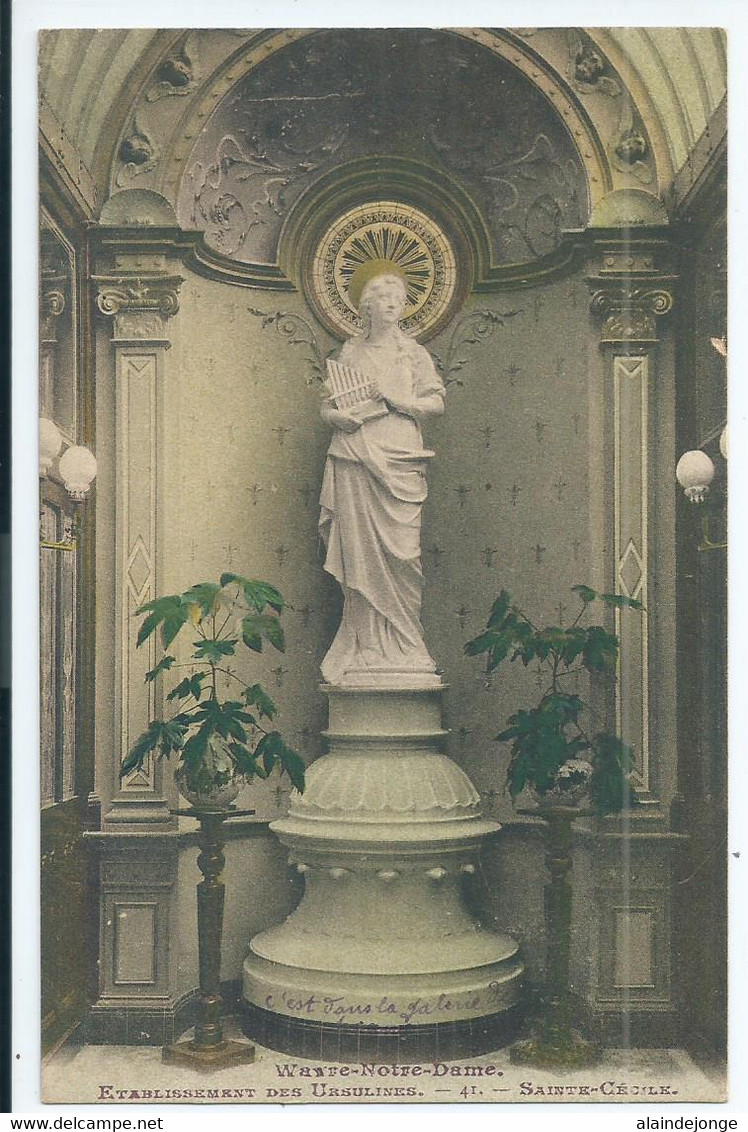 Wavre-Notre-Dame - Onze-Lieve-Vrouw-Waver - Institut Des Ursulines - Sainte-Cécile - 1909 - Sint-Katelijne-Waver