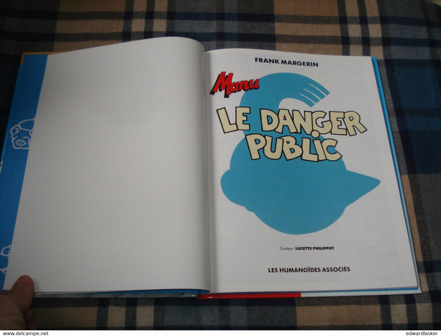 MANU : Le Danger Public /Frank Margerin - Humanoïdes Associés - EO Avril 1994 - Lucien