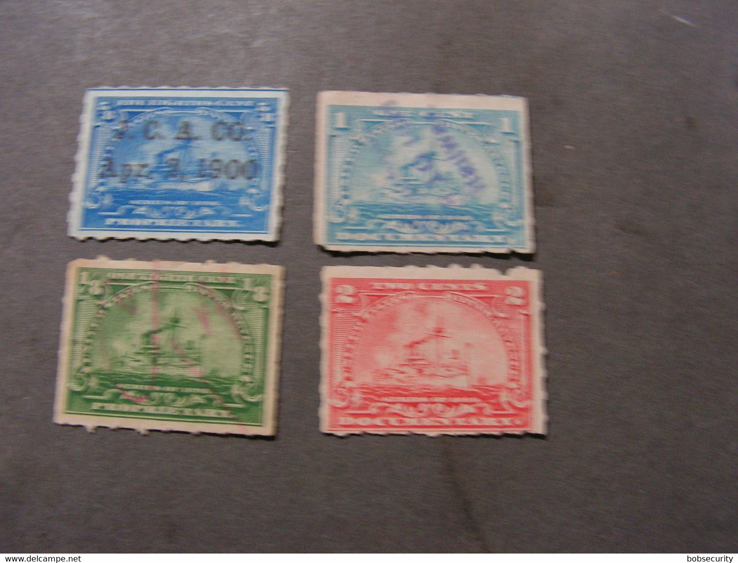USA Very Old Lot - Franqueo