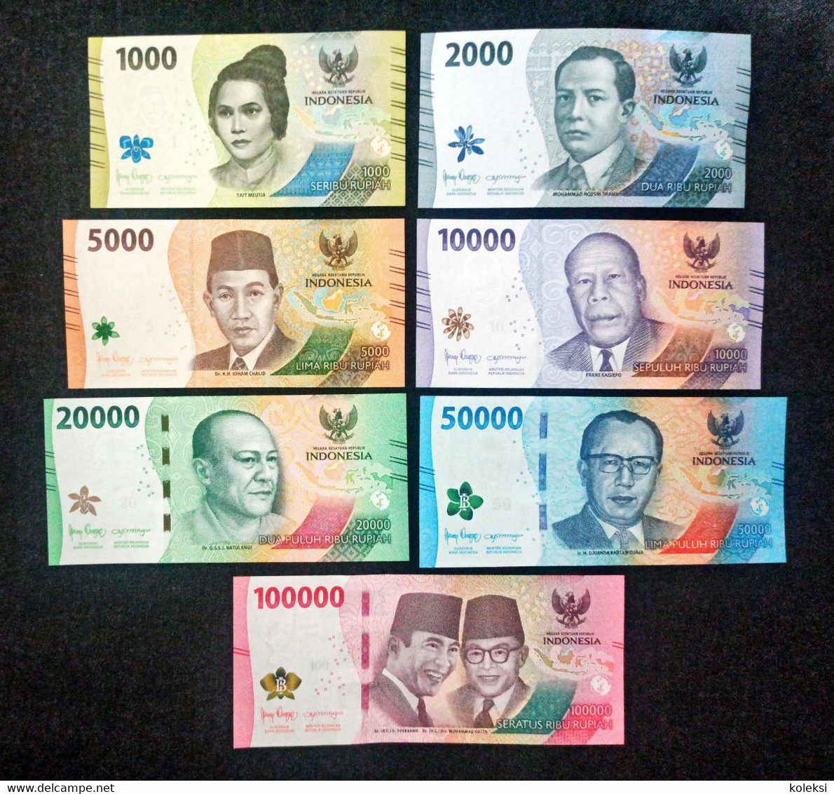 Indonesia Banknotes 2022, August 18 (NEW EMMISION) - Sonstige – Asien