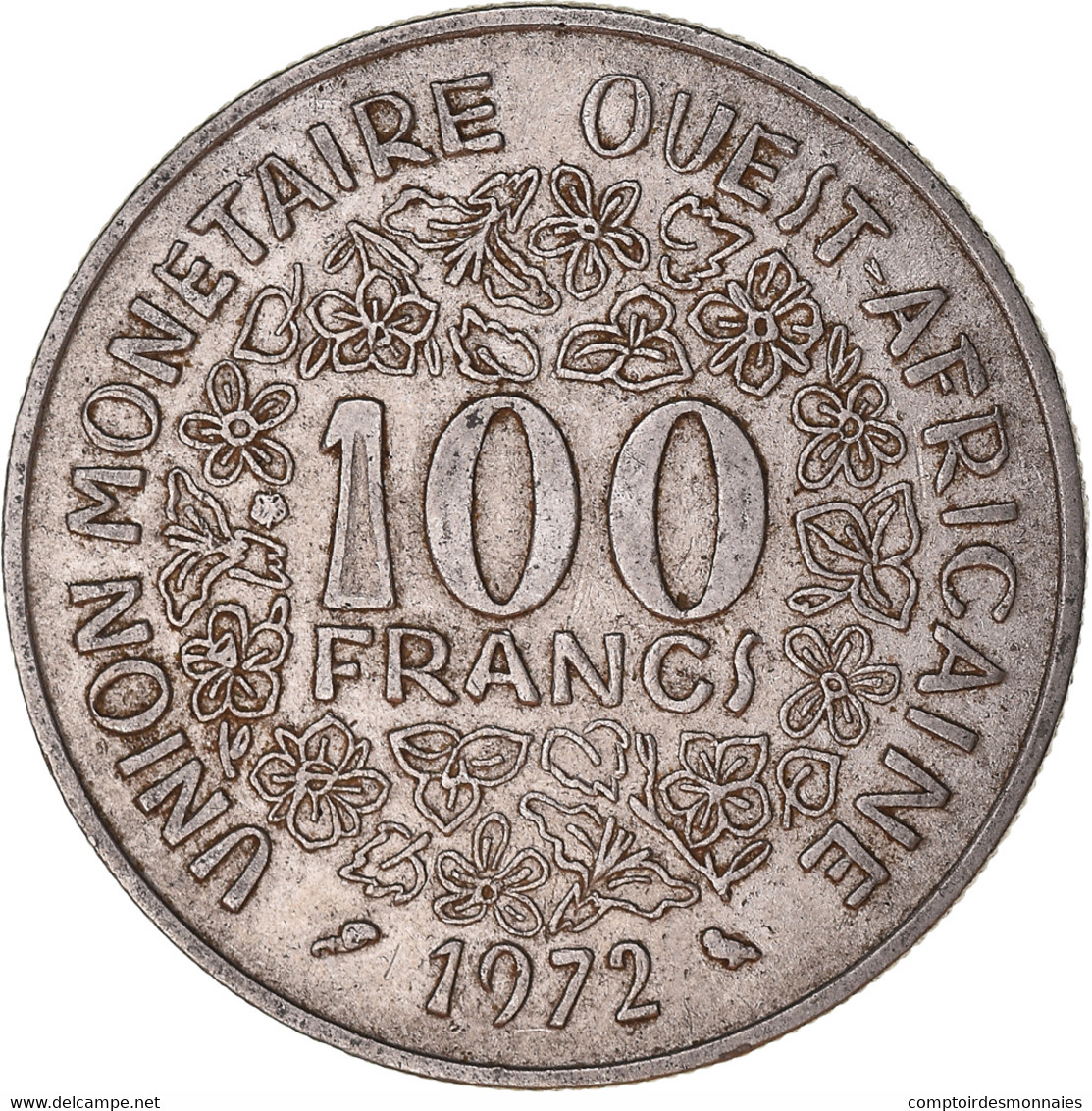 Monnaie, Communauté économique Des États De L'Afrique De L'Ouest, 100 Francs - Elfenbeinküste