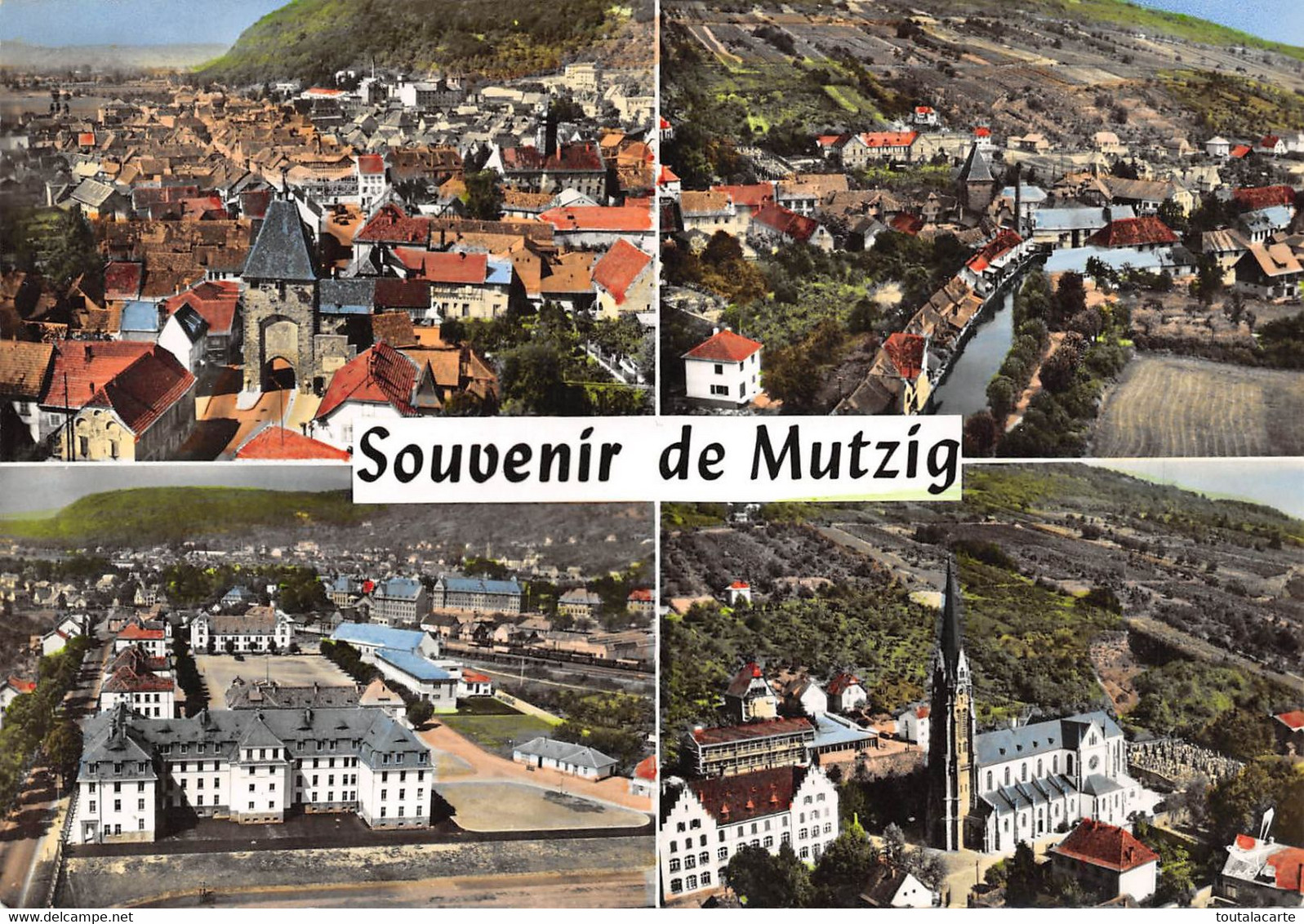 CPSM 67 SOUVENIR DE MUTZIG       Grand Format  15 X 10,5 Cm - Mutzig