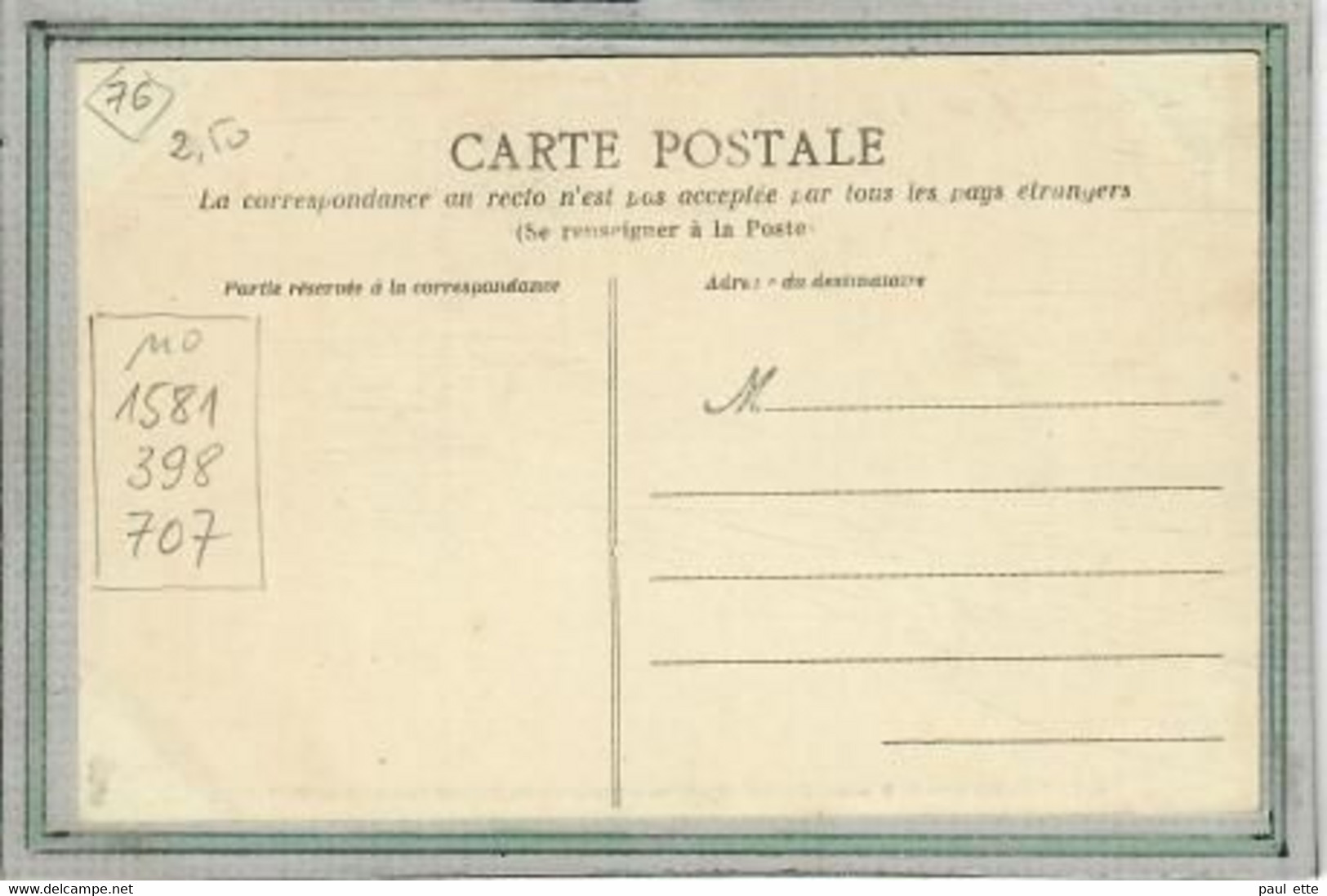 CPA - Environs De CANTELEU (76) Forêt De ROUMARE - Carrefour Du Chêne - Thème : MOTO, Tricycle - Canteleu