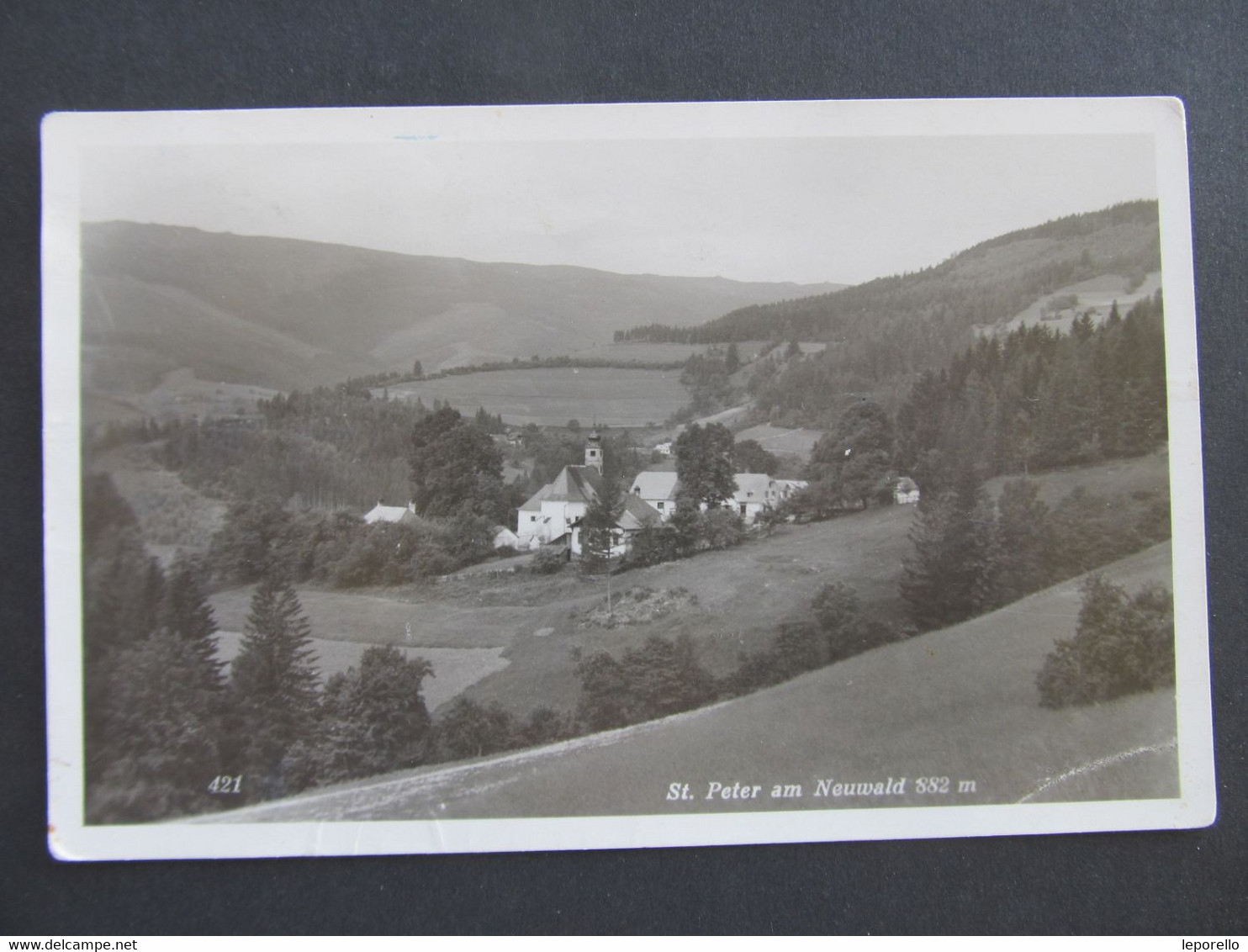 AK St. Peter Am Neuwald B. Aspang Aspangberg 1953  /// D*53512 - Wechsel