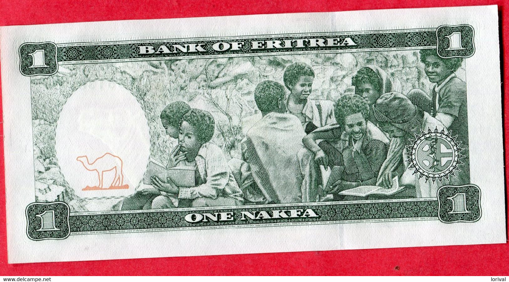 1 Nakfa Neuf 4 Euros - Eritrea