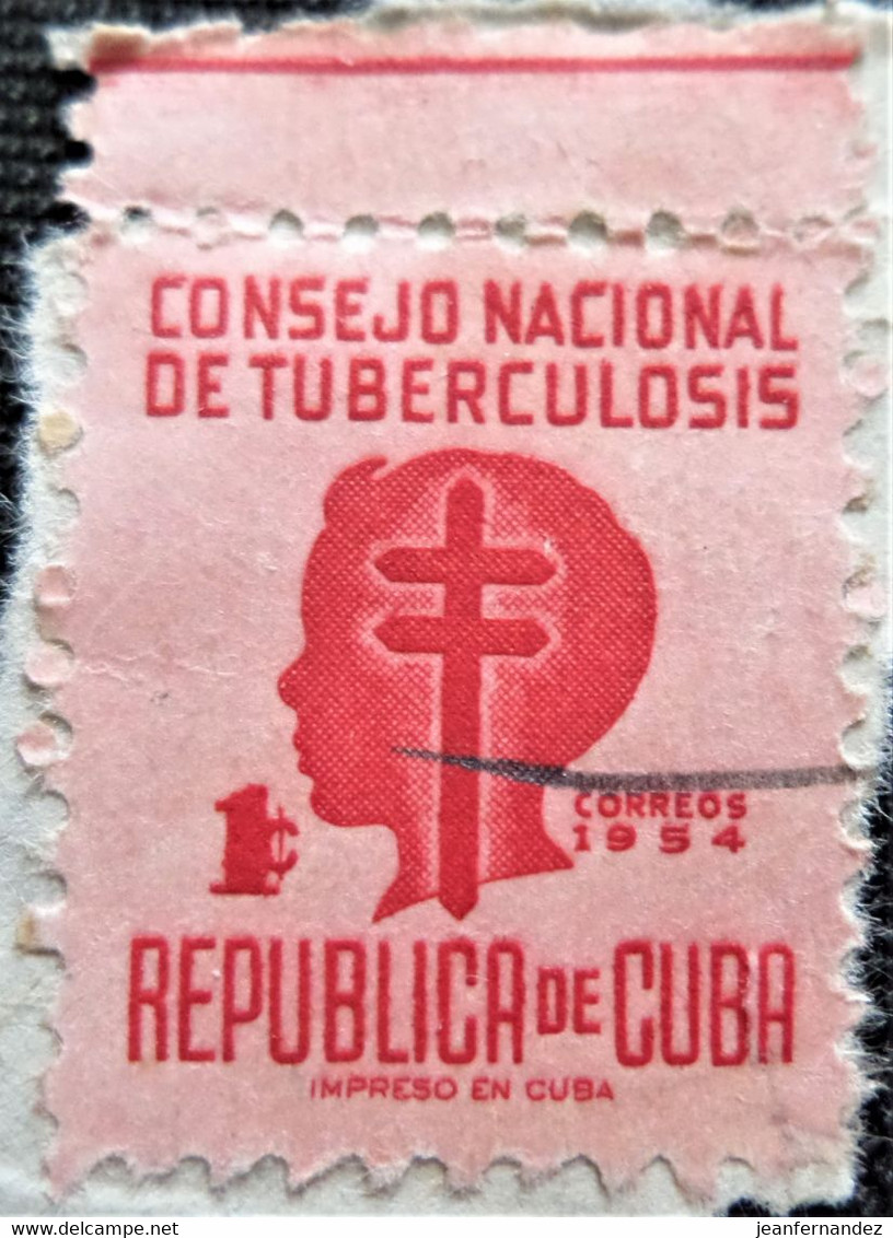 Timbre De Cuba 1954   Y&T N° 23 - Charity Issues