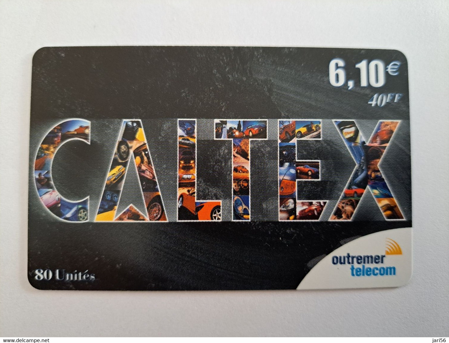 ST MARTIN  OUTREMER TELECOM /  6,10 €  CALTEX  80 UNITS    ( ONLY 1500X)      PREPAID  ** 10719 ** - Antilles (French)