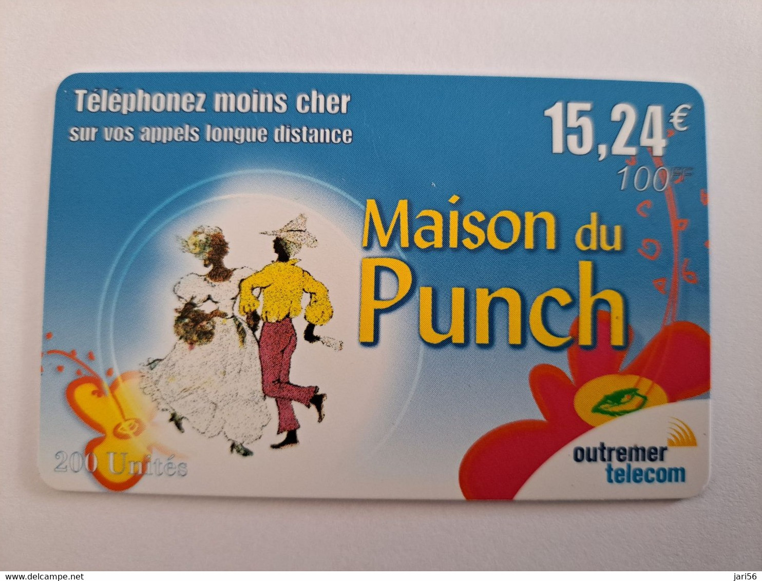 ST MARTIN  OUTREMER TELECOM / 15,24€  MAISON DU PUCH    ( ONLY 2500X)      PREPAID  ** 10720 ** - Antillen (Französische)