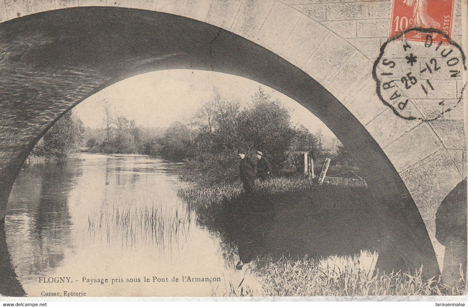 89 - FLOGNY - Paysage Pris Sous Le Pont De L' Armançon - Flogny La Chapelle