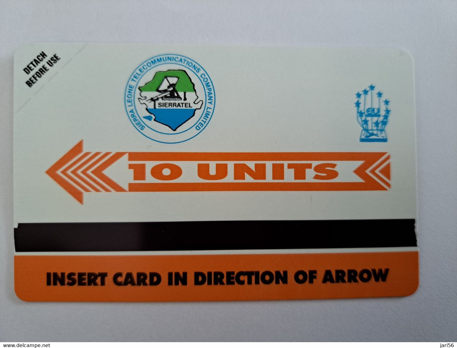 SIERRA LEONE  10 UNITS /  URMET CARD  /FLOWERS       MINT  Card     ** 10729** - Sierra Leone