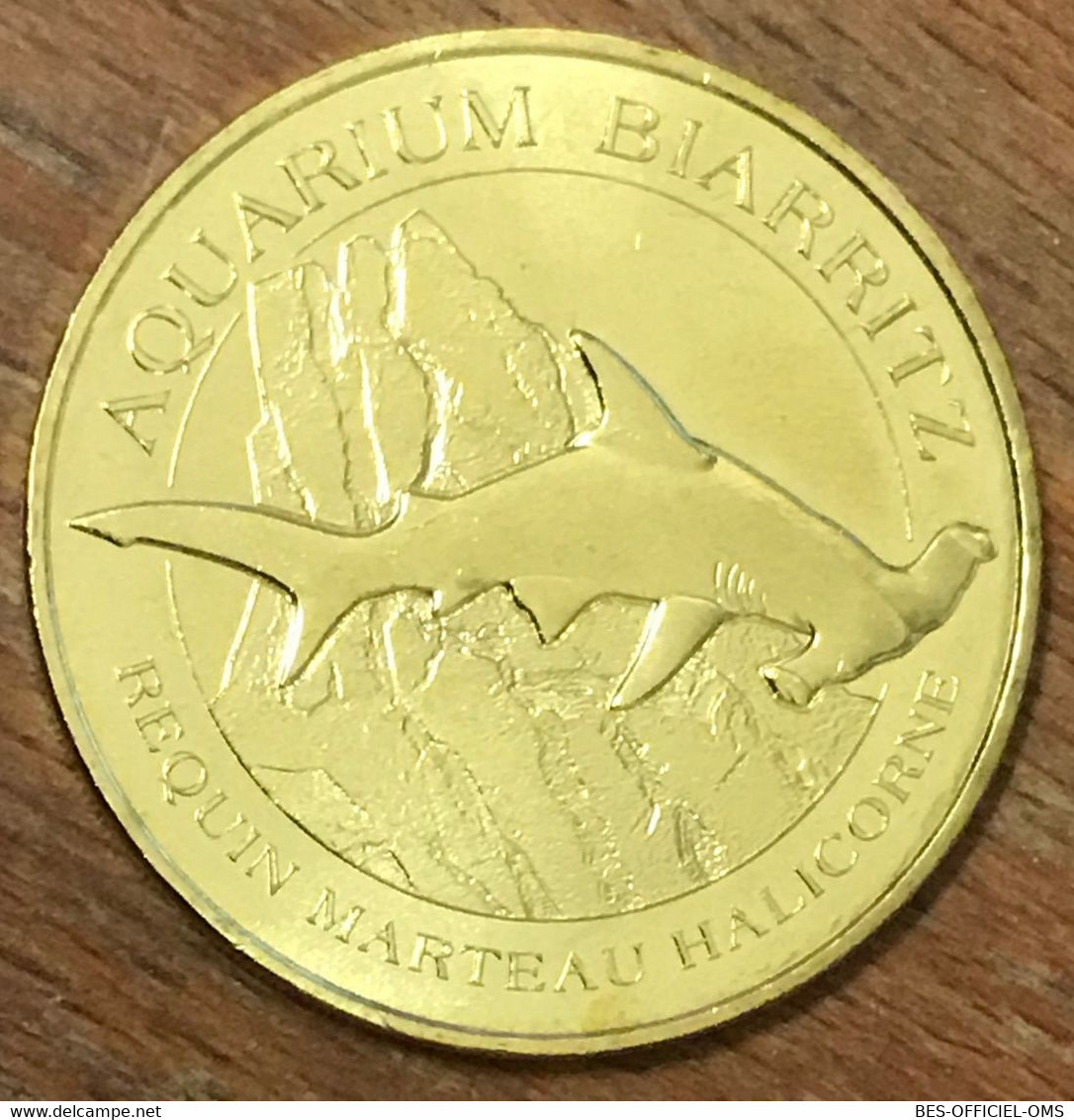 64 BIARRITZ MUSÉE DE LA MER REQUIN MARTEAU MDP 2017 SOUVENIR MONNAIE DE PARIS JETON TOURISTIQUE MEDALS COINS TOKENS - 2017