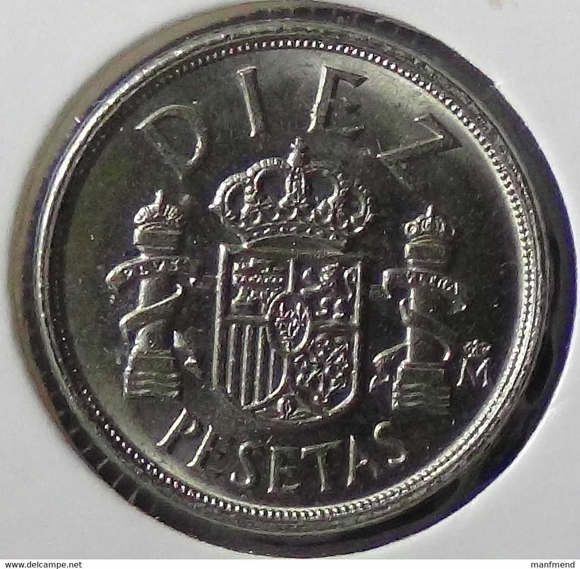 Spain - 1983 - KM 827 - 10 Pesetas - XF - Look Scans - 10 Pesetas