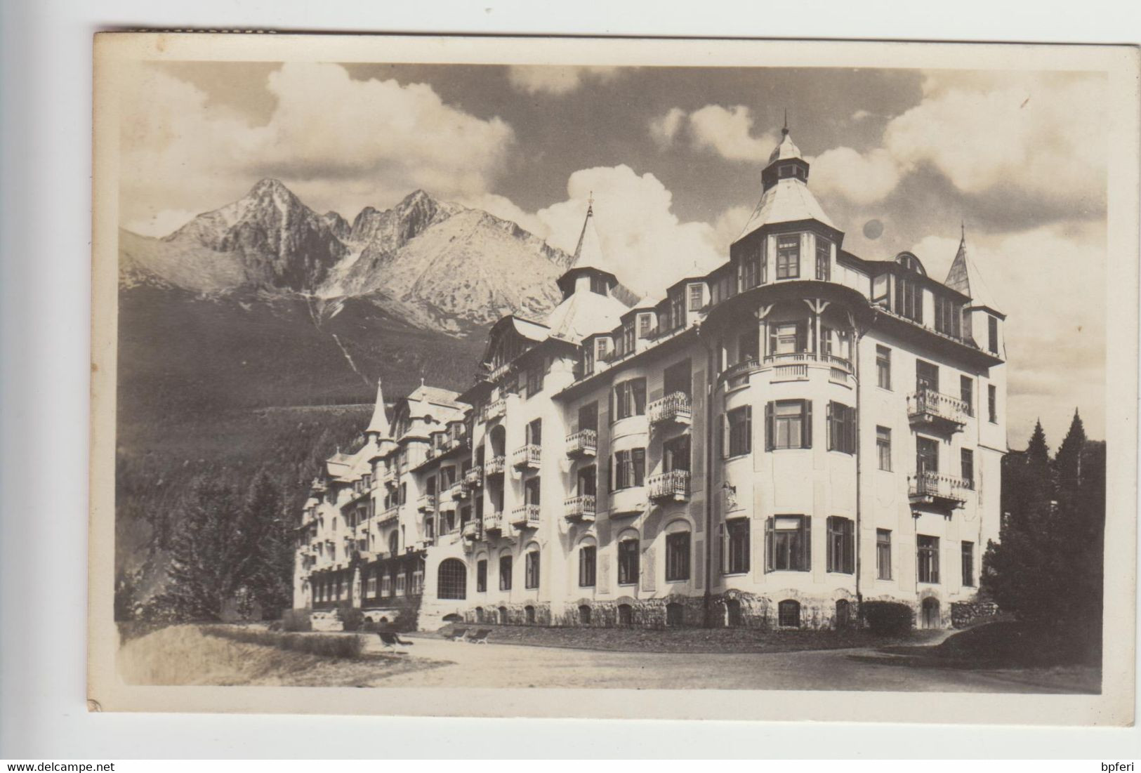 Vysoké Tatry- Tatra Lomnica 1939. Slovakia. - Slovakia