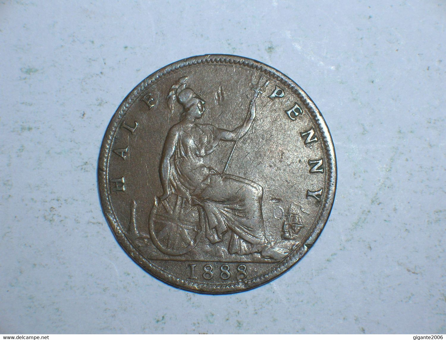 Gran Bretaña.1/2 Penique 1888 (11356) - C. 1/2 Penny