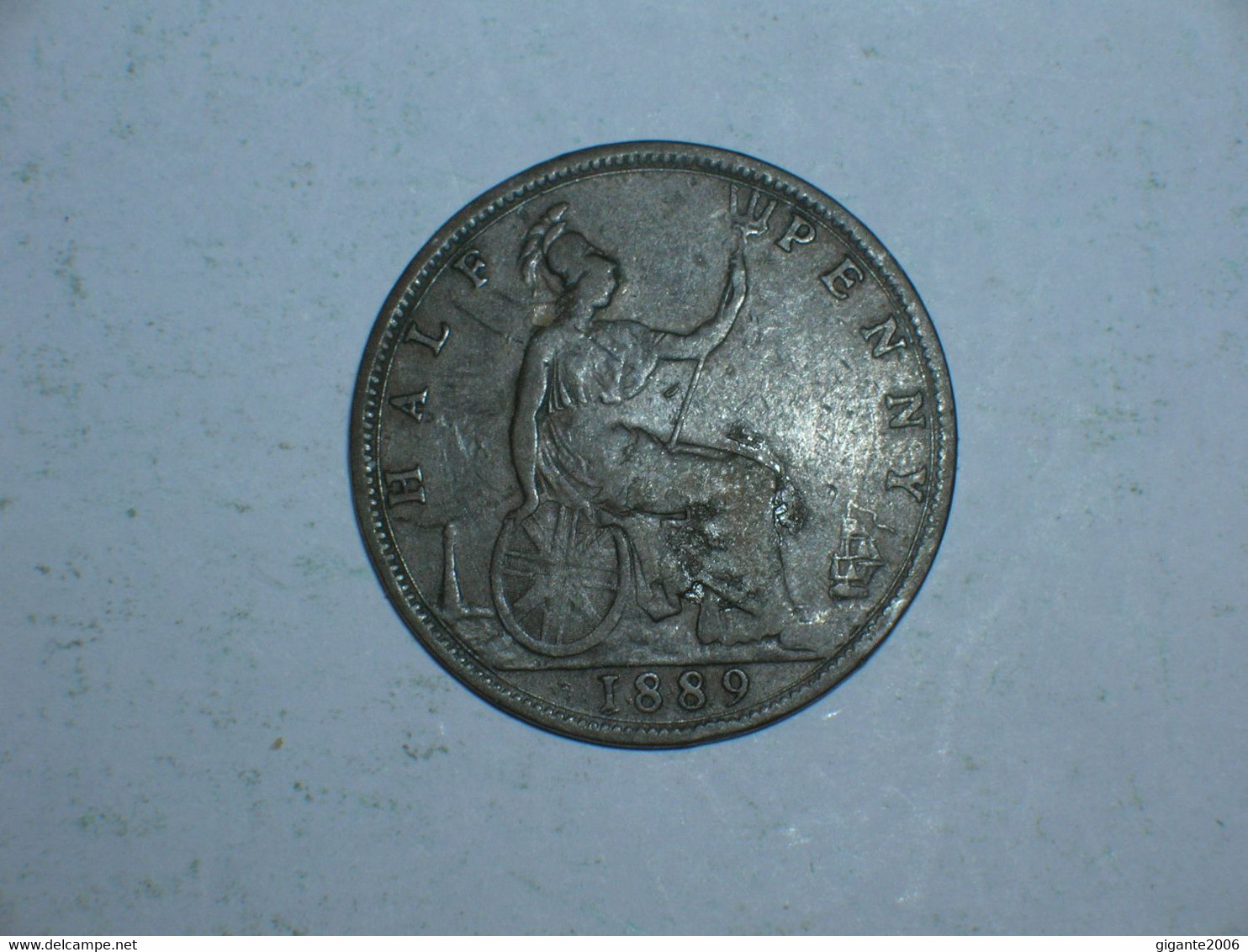 Gran Bretaña.1/2 Penique 1889 (11358) - C. 1/2 Penny