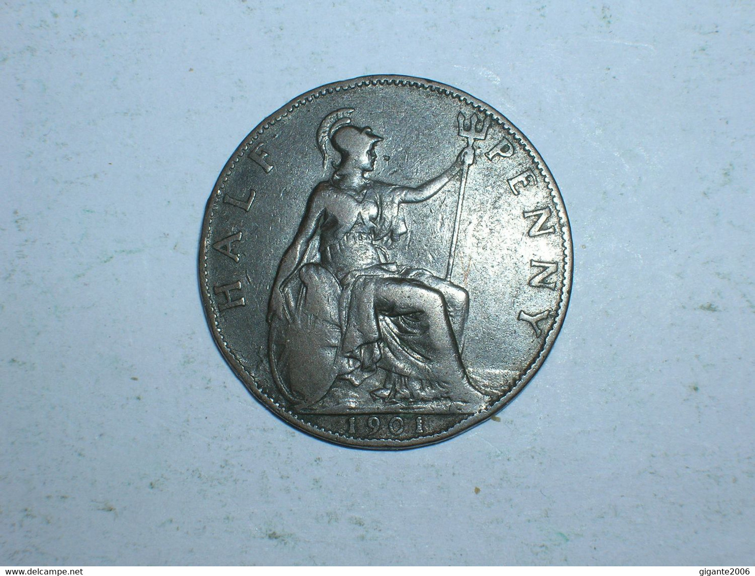 Gran Bretaña.1/2 Penique 1901 (11365) - C. 1/2 Penny