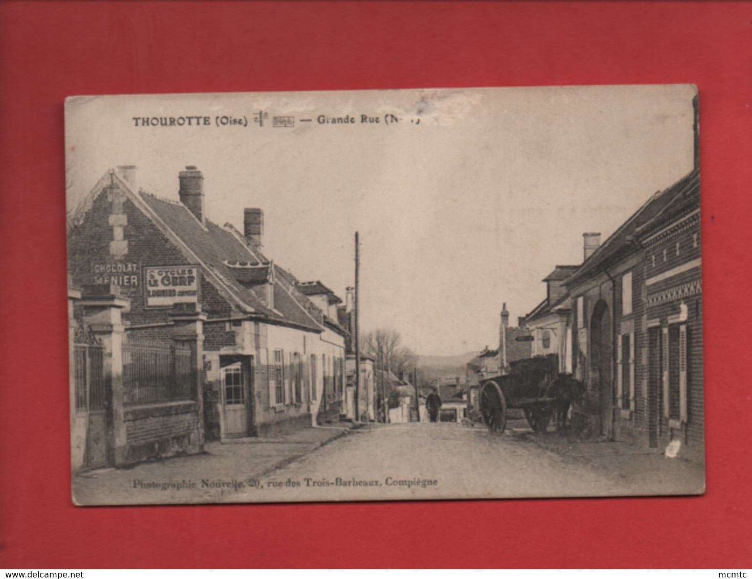 CPA -  Thourotte - (Oise) - Grande Rue - Thourotte