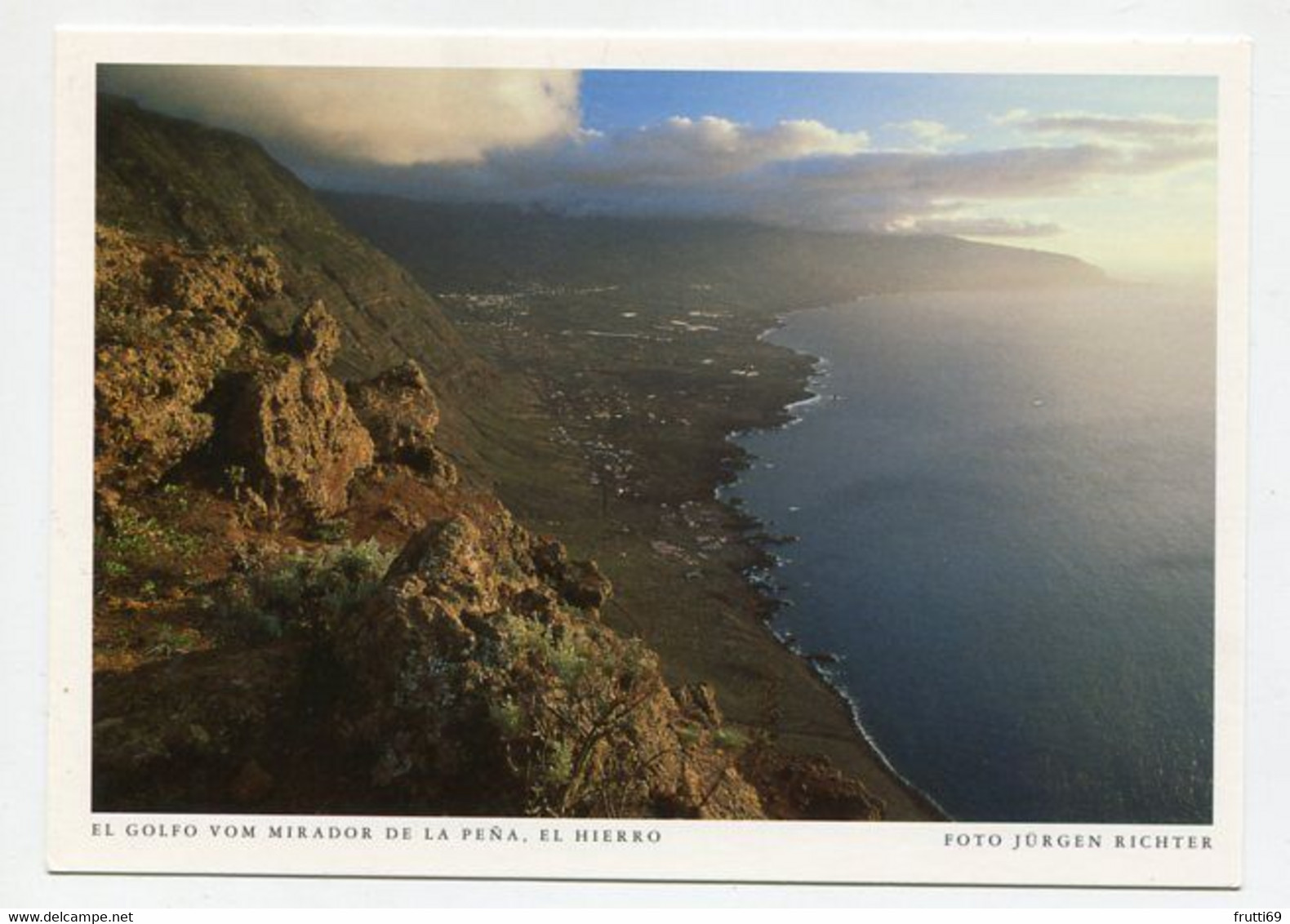 AK 075108 SPAIN - El Hierro - El Golfo Vom Mirador De La Pena - Hierro