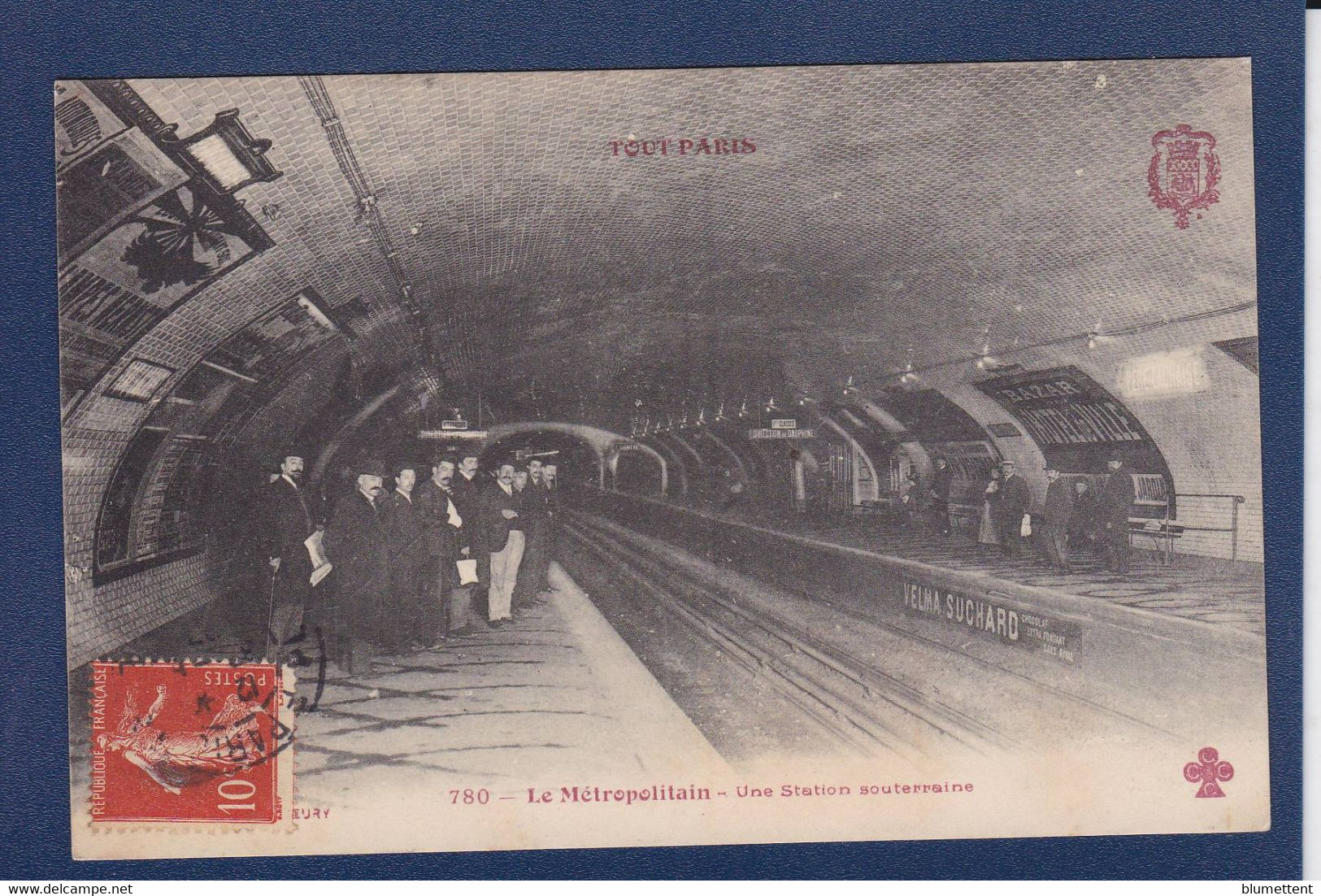 CPA [75] Paris > Série Tout Paris N° 780 Circulé Métro - Lotti, Serie, Collezioni
