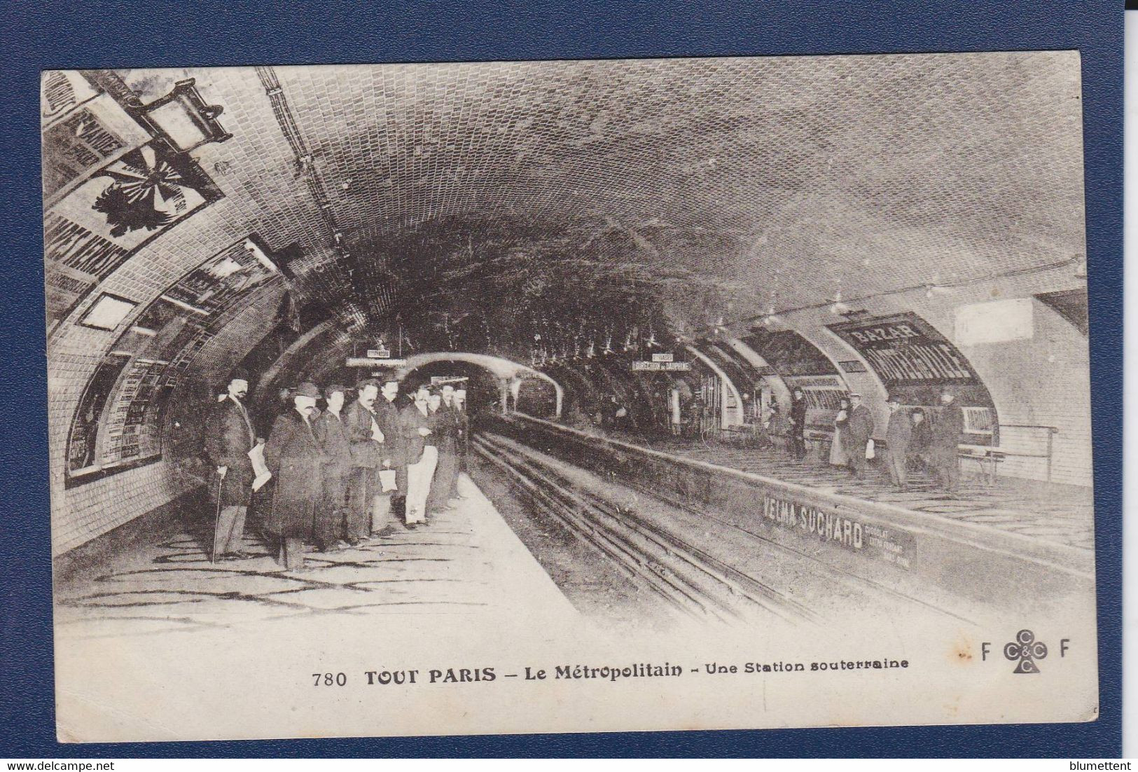 CPA [75] Paris > Série Tout Paris N° 780 Légende Noire Circulé Métro - Loten, Series, Verzamelingen