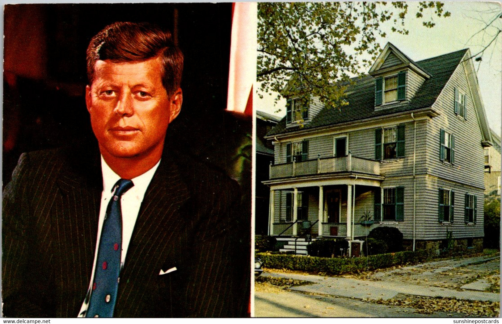 John F Kennedy Birthplace Beale Street Brookline Massachusetts - Presidentes