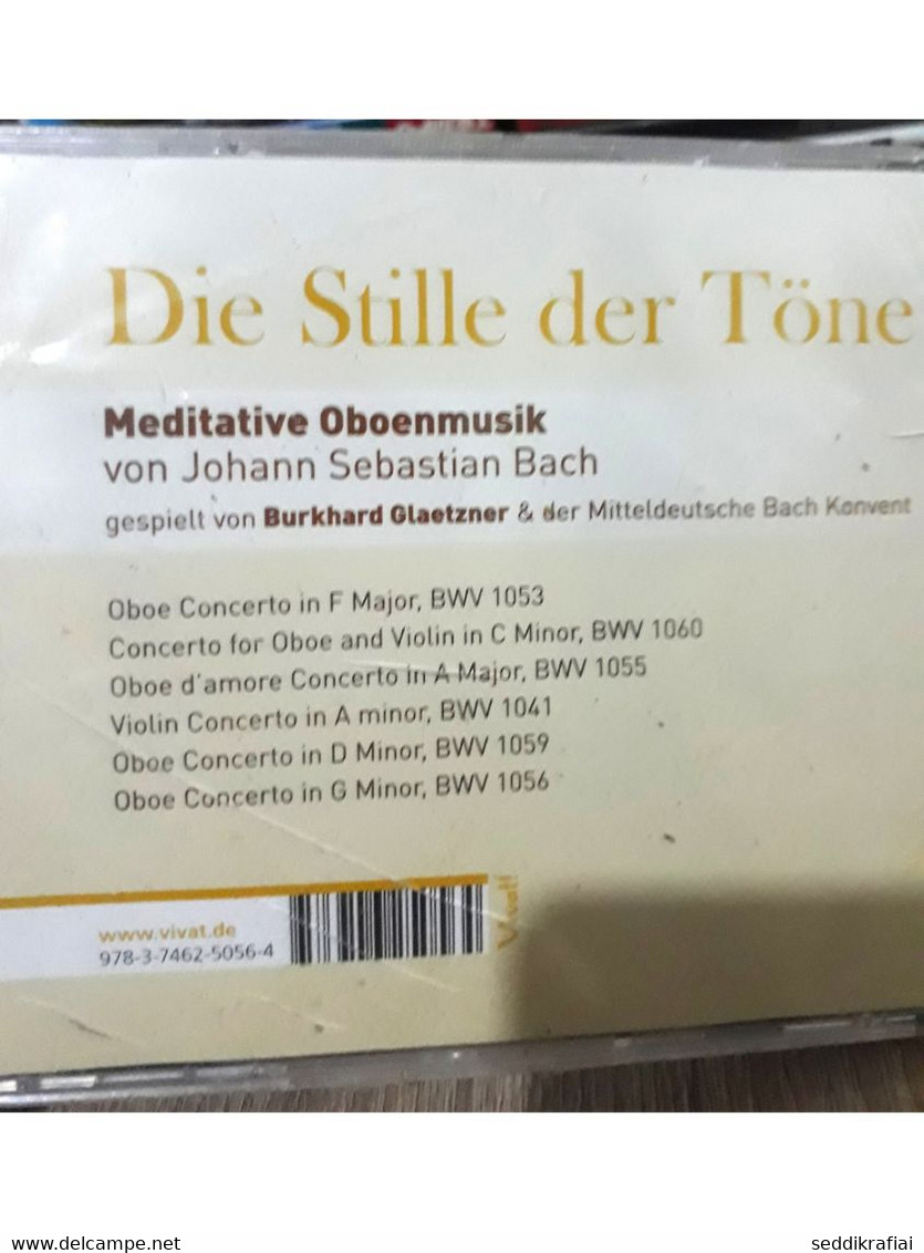 CD Die Stille Der Töne : Meditative Oboenmusik Von J. S. Bach - Autres - Musique Allemande