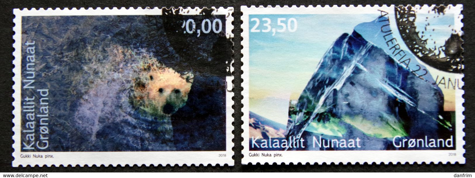 GREENLAND 2019  Environment In Greenland  Minr.782-83  (lot H 78) - Used Stamps