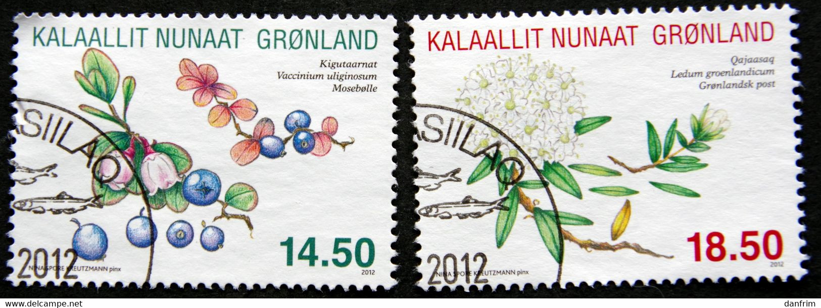 GREENLAND 2012  Herbs Plants   Minr.603-04   (lot H 98) - Gebraucht