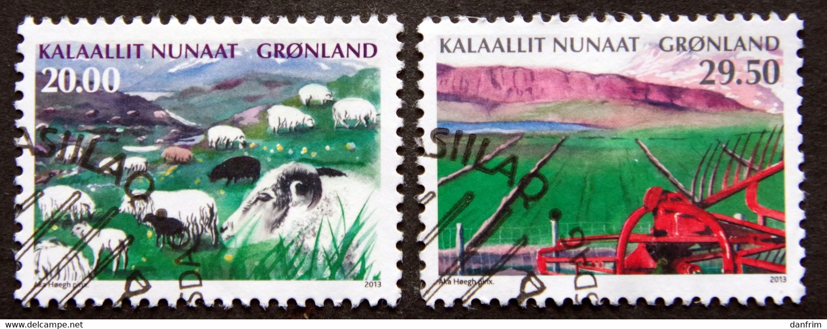 Greenland 2013  Agriculture  Minr.640-41   (lot H 101 ) - Gebruikt