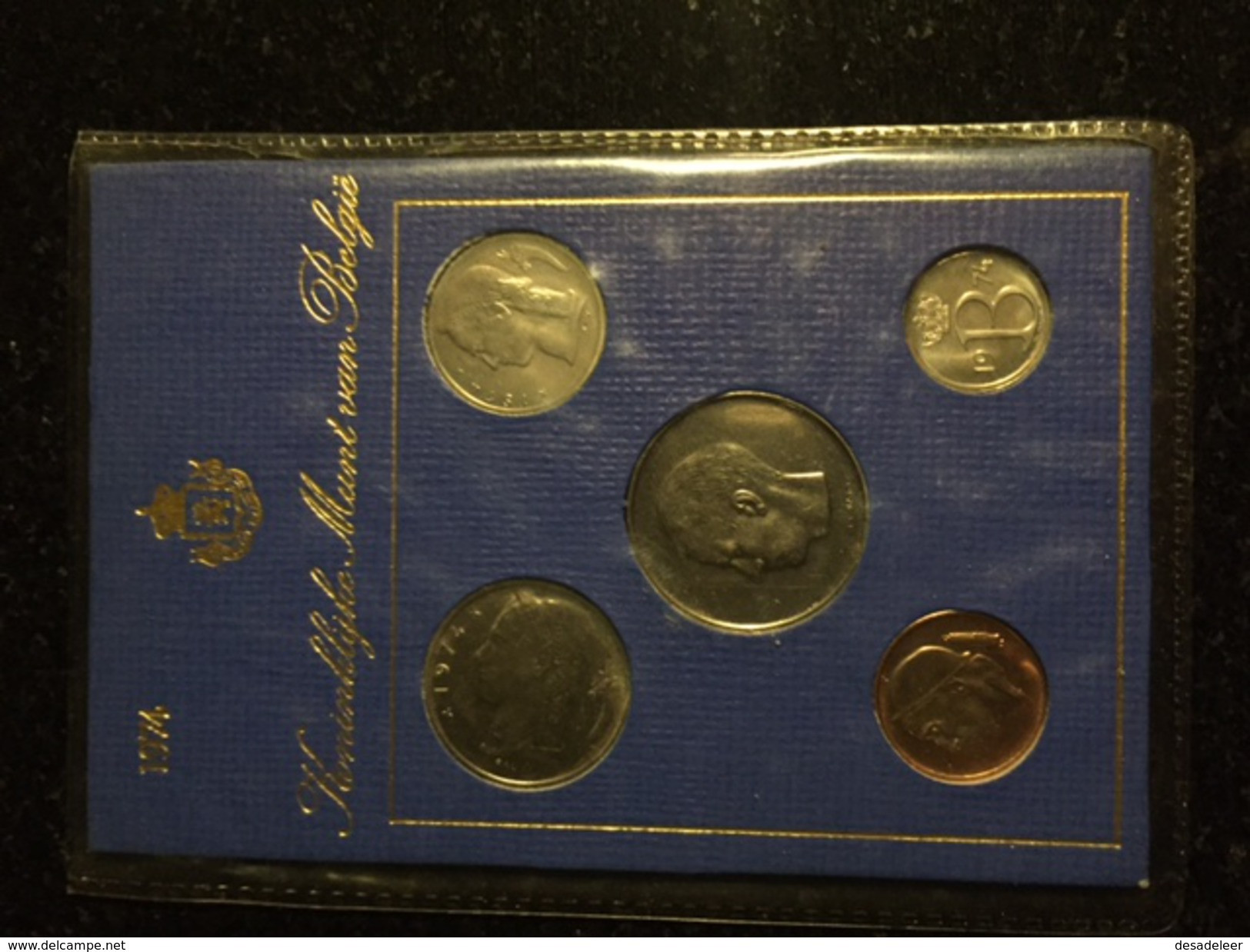 Belguim - Belgie Coin Set - Muntenset 1974 (Nl) - Collections