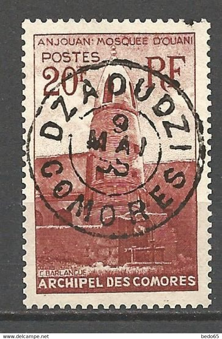 COMORES N° 11 CACHET DZAOUDZI - Used Stamps
