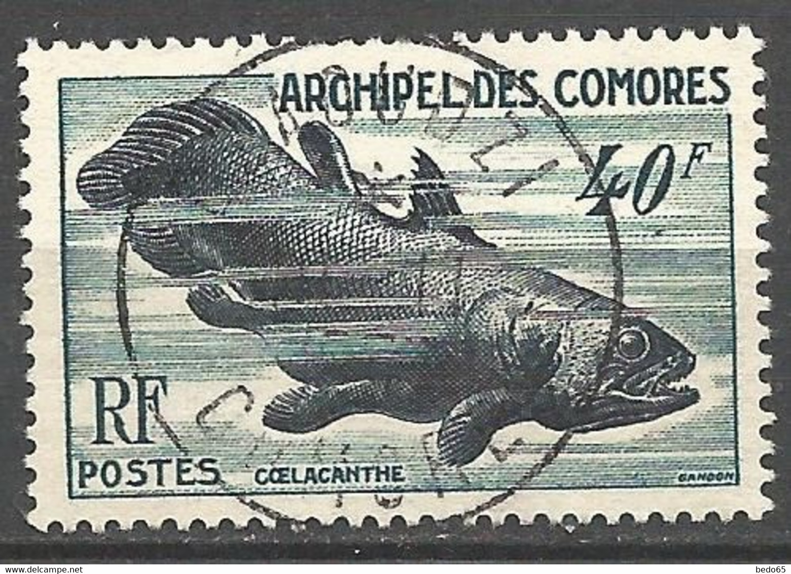 COMORES N° 13 CACHET DZAOUDZI - Used Stamps