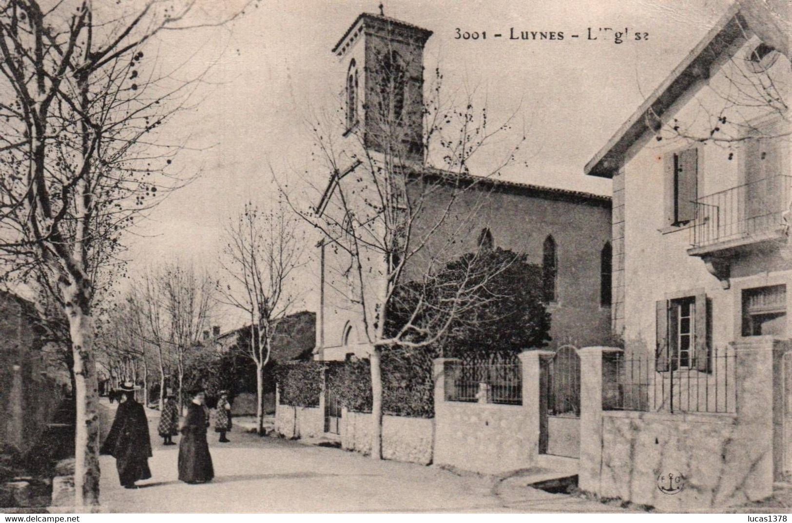 13 / LUYNES / L EGLISE / RUAT LACOUR 3001 - Luynes