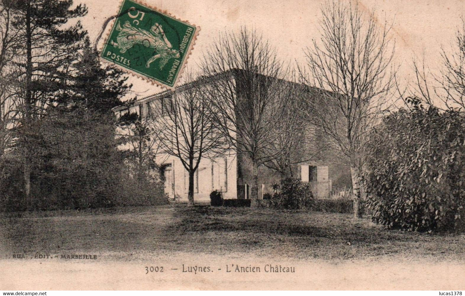 13 / LUYNES / L ANCIEN CHATEAU /   LACOUR 3002 - Luynes