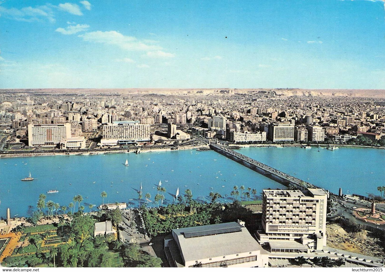 EGYPT - PICTURE POSTCARD Ca 1964 > PFORZHEIM/DE / YZ328 - Cartas & Documentos